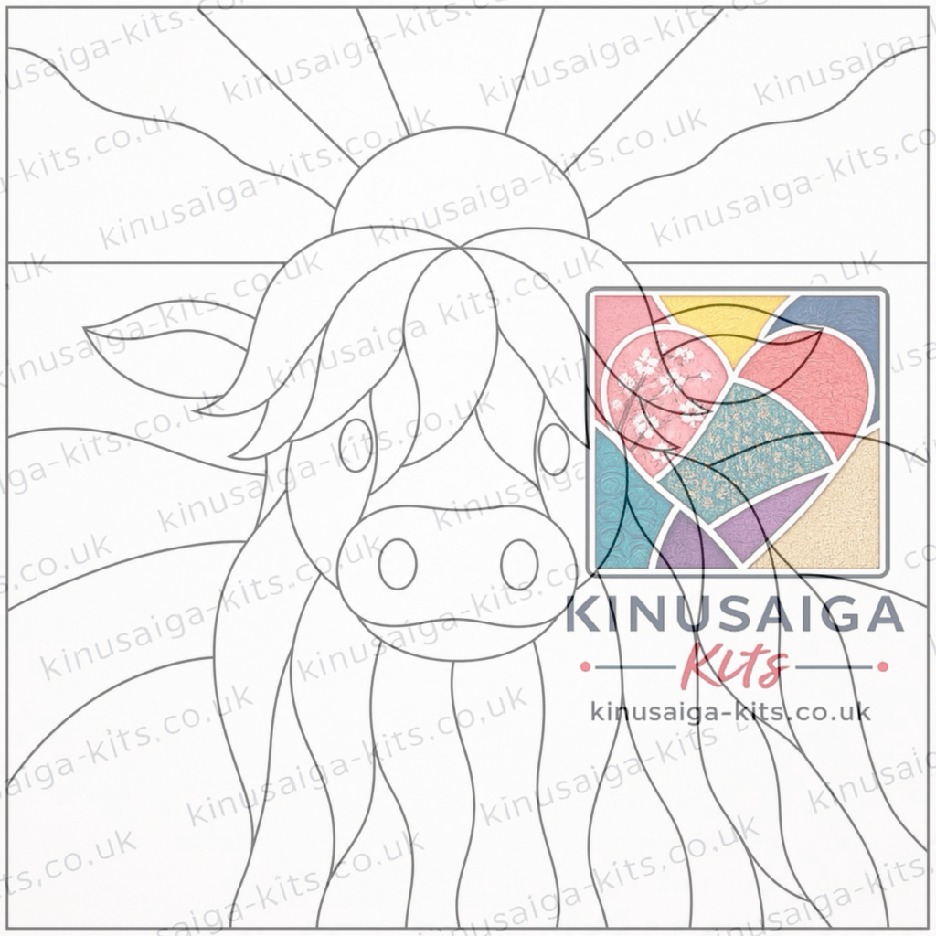 Store New beginner Highland cow kinusaiga