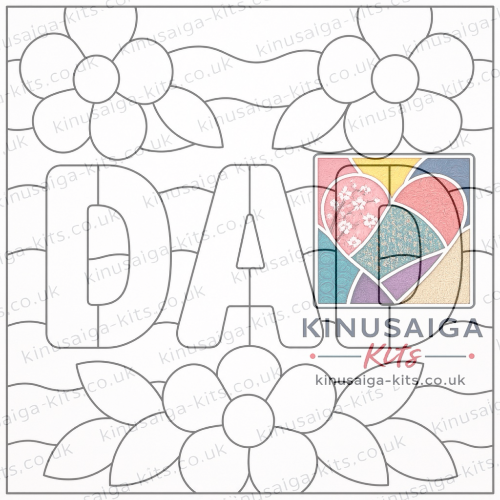 kinusaiga dad template kit
